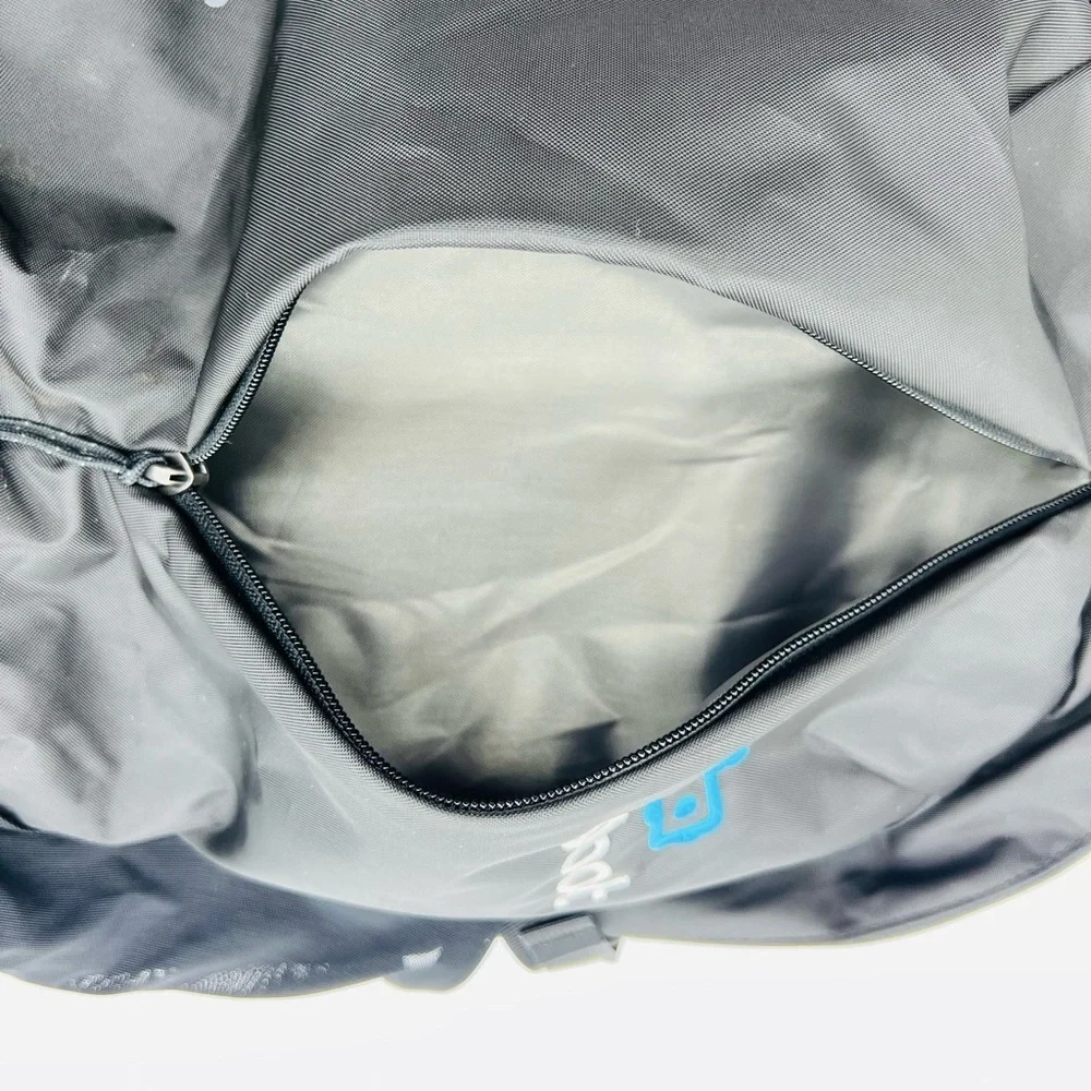 Patagonia Black Backpack with Blue Logo STY47913FA23